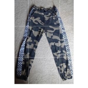 Fashion nova camo checkered cargo pants